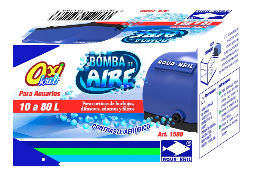 BOMBA OXI KRIL AIRE 1 SAL 51/2-10G 60