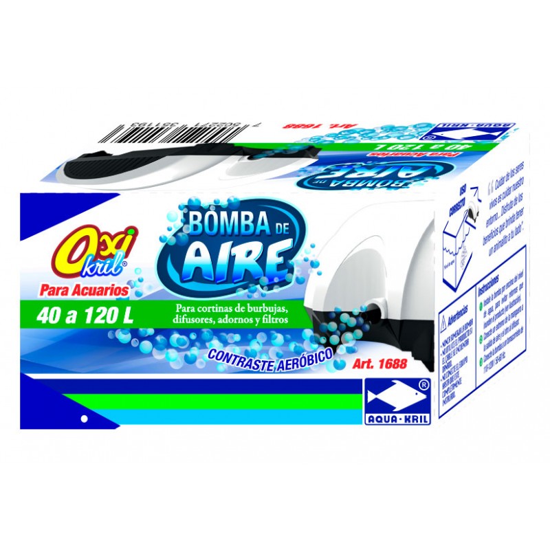 BOMBA OXI KRIL DE AIRE 1 SALIDA P/10-15 GAL 60