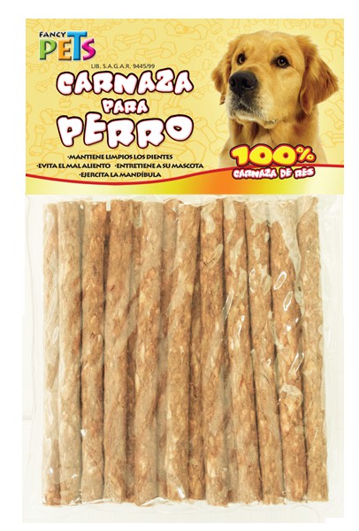 PREMIO PALITOS DE CARNAZA SABOR RES - 20 PZ