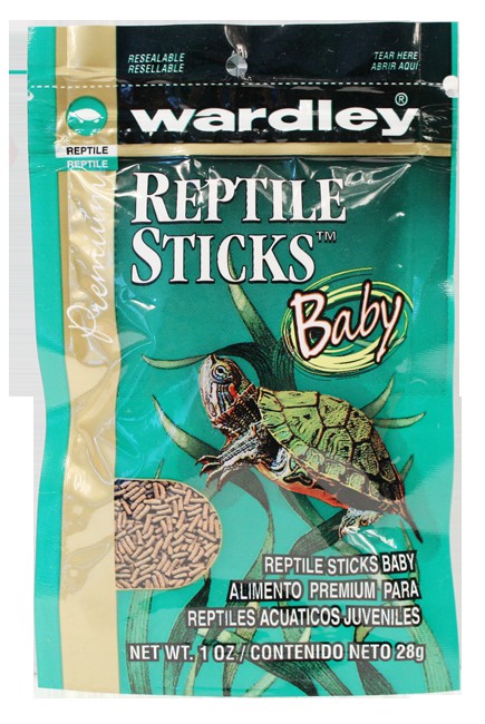 ALIMENTO P/ REPTILES REPTILE STICKS BABY 28 G