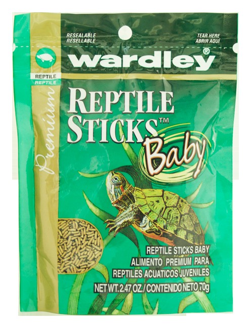 ALIMENTO P/ REPTILES REPTILE STICKS BABY 70 G