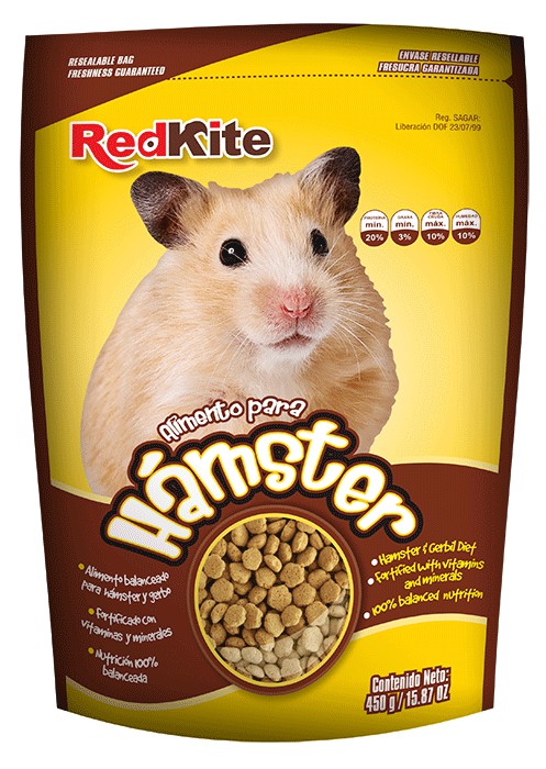 ALIMENTO P/ ROEDORES P/HAMSTER 450 G